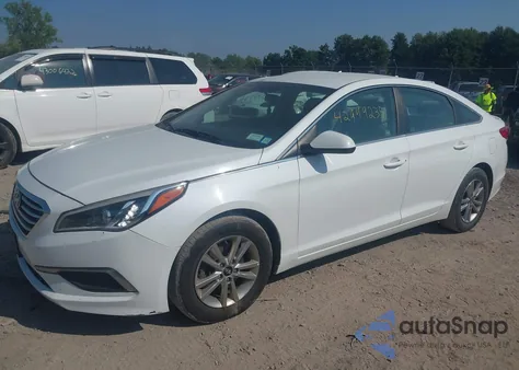 2017 Hyundai Sonata z USA, uszkodzony, nr VIN 5NPE24AF1HH511211